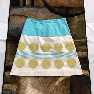 Boden Geometric Skirt size 8